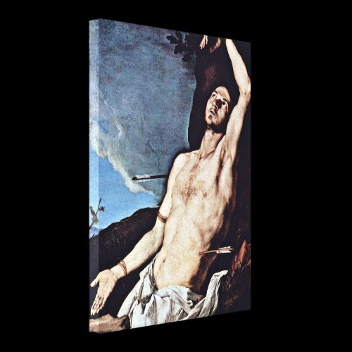 Jusepe de Ribera - St Sebastian Gallery Wrap Canvas