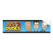 Just 3 Dudes bumper stickers by just3dudes Just 3 Dudes bumper stickers