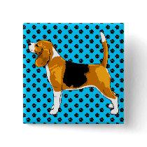 Just a Beagle Pinback Buttons