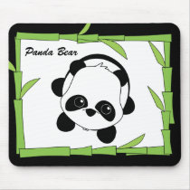 Just a Bite of Bamboo Mousepad
