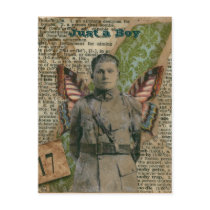 Just a Boy postcards by MizBella Just a Boy postcards