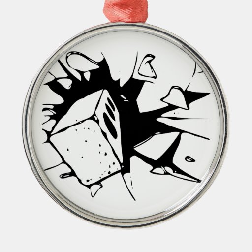 Just a Brick in the Wall Christmas Ornament