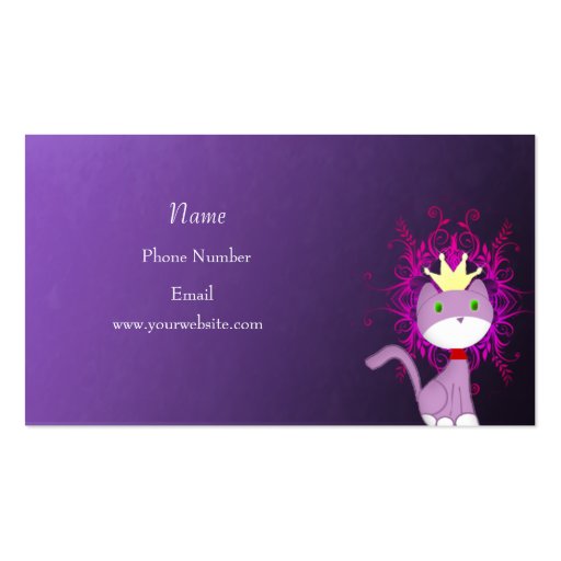 Just a cool cat ! business card