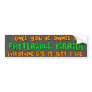 Just a Dog Patterdale Terrier Bumper Sticker