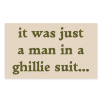 Just A Ghillie Suit