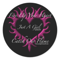 Just A Girl Sticker