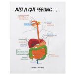 Just A Gut Feeling... (Digestive System Humor) flyers