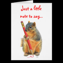 Just a little note to say... Card cards