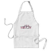 Just A Memory Logo Apron
