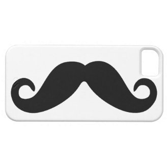 Just a Mustache iPhone 5 Cases