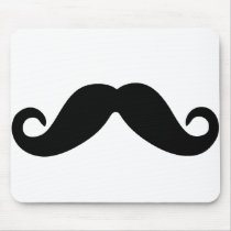 just a mustache mousepad