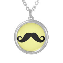 Just a Mustache necklaces
