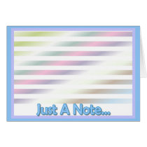Just A Note- 4 cards