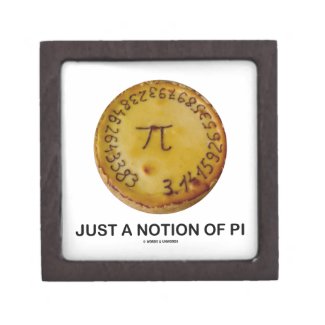 Just A Notion Of Pi (Pi On A Pie) Premium Gift Boxes