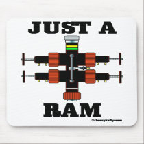 Just A Ram,Wireline BOP Mousepad,Oil Field,Gas