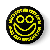 Just a Regular Park Guest buttons by LagoonIsFun Just a Regular Park Guest buttons