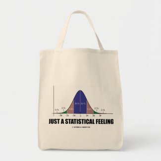 Just A Statistical Feeling (Statistical Humor) Bag