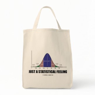 Just A Statistical Feeling (Statistical Humor) Bag