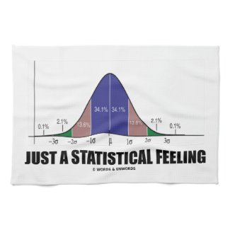 Just A Statistical Feeling (Statistical Humor) Towels