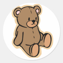 Just a Teddy Bear Stickers