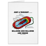 Just A Thought... Billions and Billions Inside Greeting Card