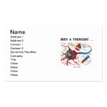 Just A Thought... (Neuron / Synapse) Business Card Template