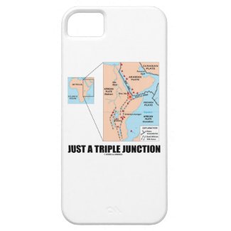 Just A Triple Junction (Afar Triangle) iPhone 5 Cover