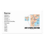 Just A Triple Junction (Plate Tectonics) Business Card