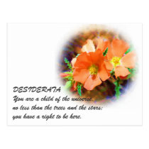Just a "Weed" DESIDERATA postcards