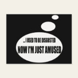 Just Amused Talking T-shirts Gifts Post Card