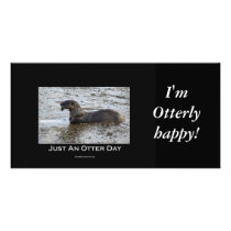 Just an Otter Day Gifts photo cards by HANDPRINTS Just an Otter Day Gifts photo cards
