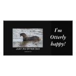 Just an Otter Day Gifts Photo Card Template