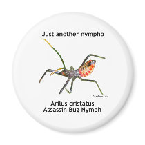 Just Another Nympho Fridge Magnet