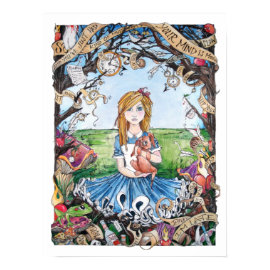 JUST ASK ALICE print