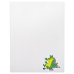 just ate a human funny gator cartoon letterhead