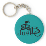 Just Be 8 Keychain
