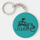 Just Be 8 Keychain