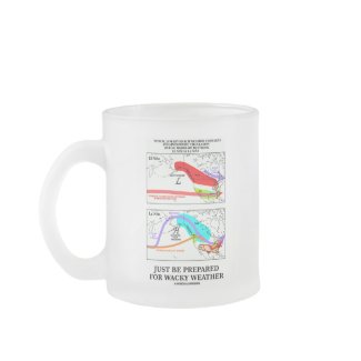 Just Be Prepared For Wacky Weather mug