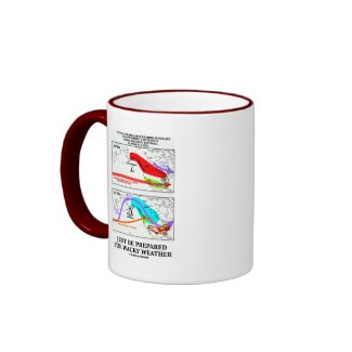 Just Be Prepared For Wacky Weather mug