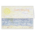 Just Beachy - Card card