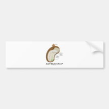 Just Bean Me Up (Bean Diagram) Bumper Stickers