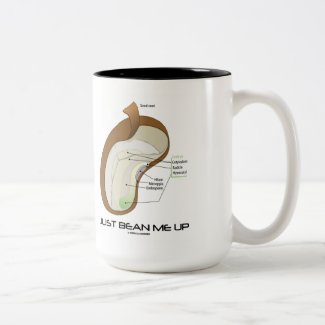 Just Bean Me Up (Bean Diagram) Coffee Mug