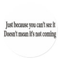 JUST BECAUSE CUSTOMIZABLE sticker
