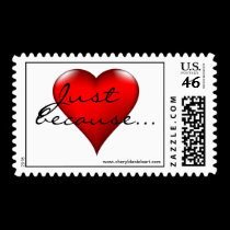Just because heart expressions stamps