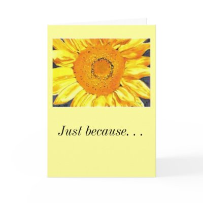 Just because. . .I love you Card by lakeerieartists