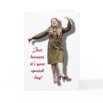 Just Because It's Your Special Day cards