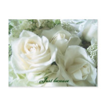 Just because_ Postcard by ELENNE Just because_ Postcard
