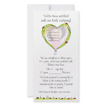 Just been matched adoption announcement photo cards