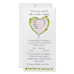 Just been matched adoption announcement photo card template