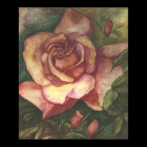 "Just Believe" Watercolor Print